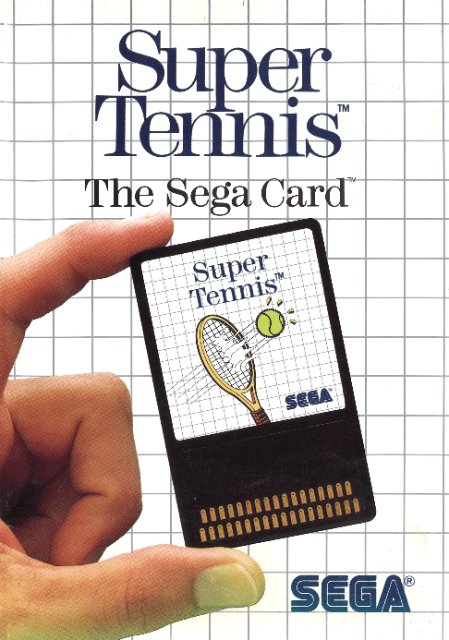 Super Tennis (Sega Card)