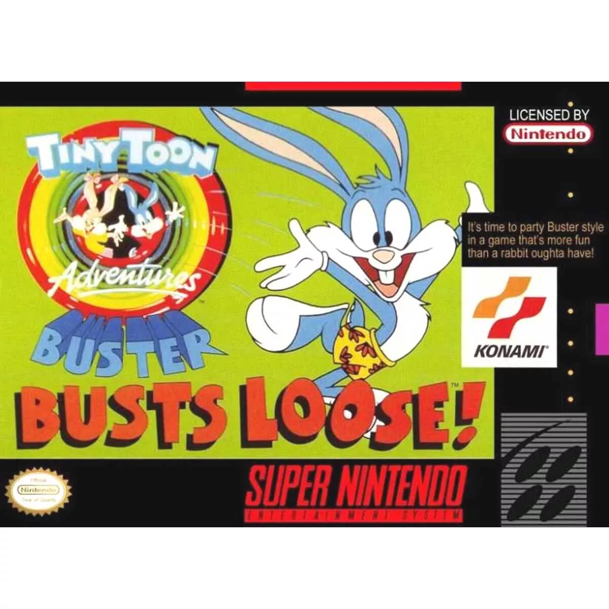 Tiny toon adventures : Buster busts loose !