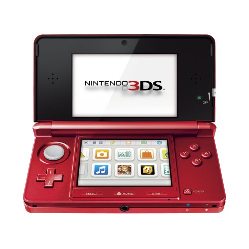 Console Nintendo 3DS - couleur rouge métallique