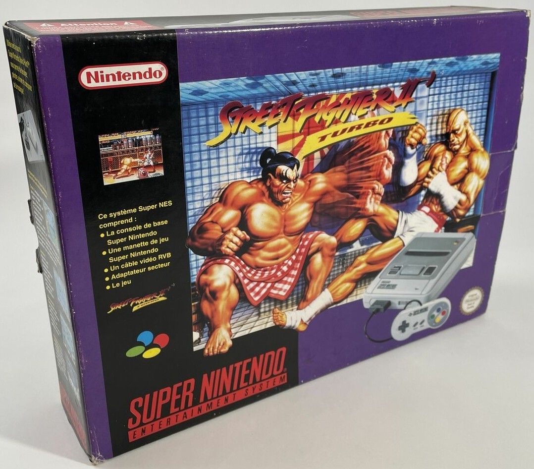 Console Super Nintendo - Pack Street Fighter 2 Turbo