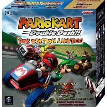 Console Gamecube - Pack Mario Kart Double Dash !! + Disque jeux Zelda