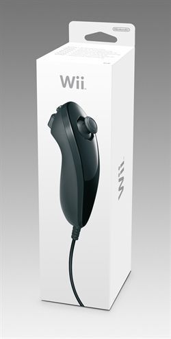 Manette Nunchuk Wii - Noire