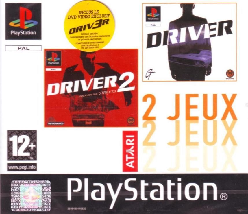 2 Jeux: Driver 2: Back On The Streets / Driver