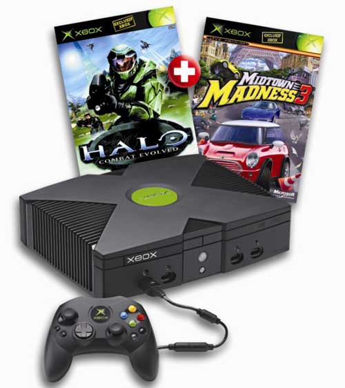 Console Xbox - Pack Halo et Midtown Madness 3