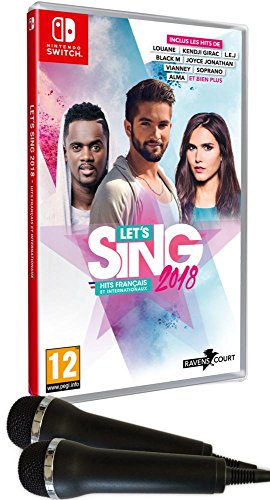 Let's Sing 2018 : Hits Français et Internationaux + 2 Microphones