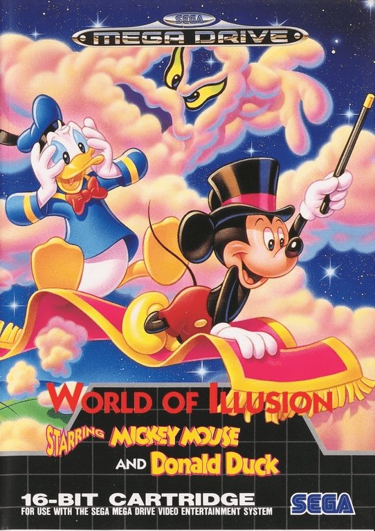 World of Illusion Starring Mickey Mouse & Donald Duck