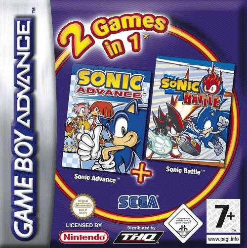 2 Games in 1: Sonic Advance + Sonic Battle