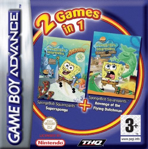 2 Games In 1: SpongeBob SquarePants: SuperSponge / Revenge of the Flying Dutchman