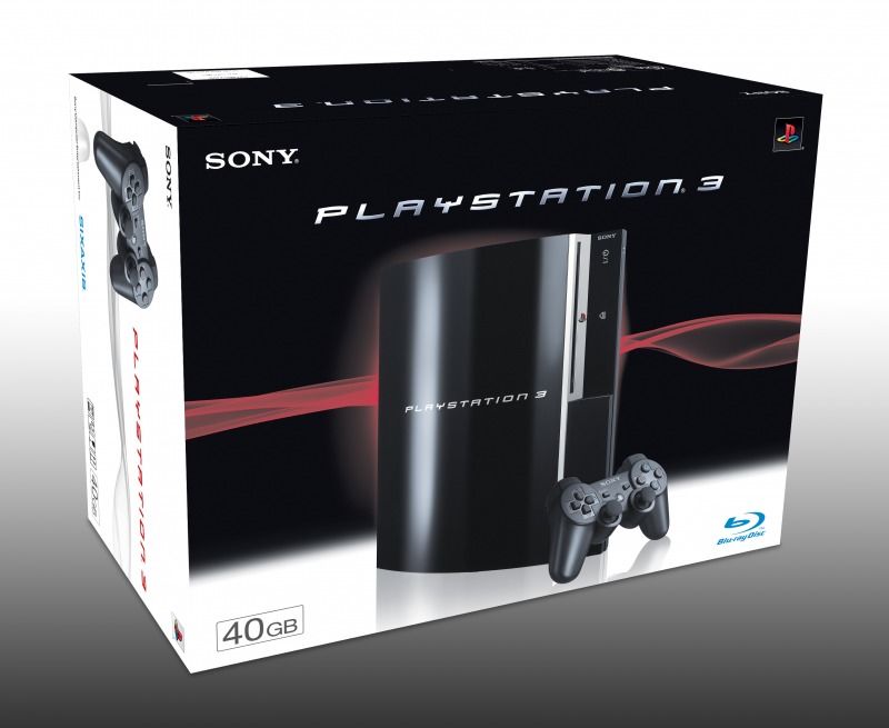 Console PS3  40 Go - noire