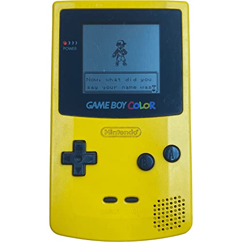 Console Game Boy Color - jaune soleil