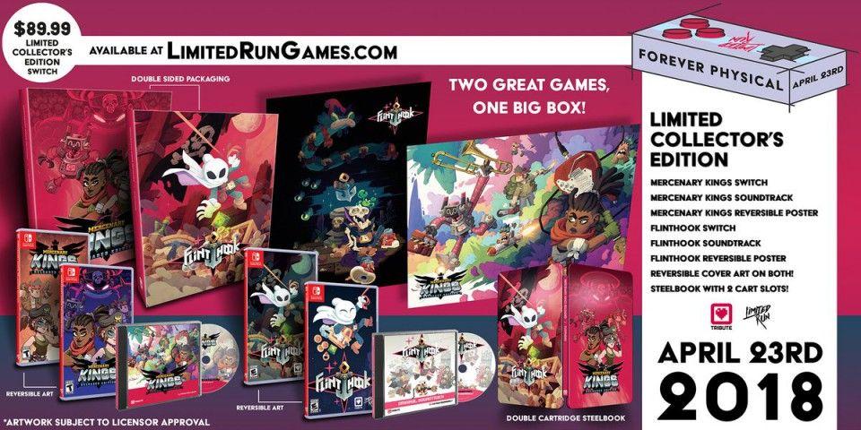 Mercenary Kings: Reloaded / Flinthook Edition Collector - Nintendo Switch (Limited Run #2 #3)