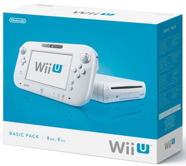 Console Wii U - pack Basic 8 GB blanche