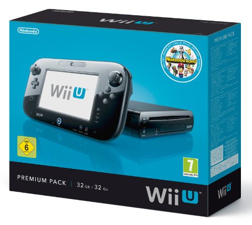 Console Nintendo Wii U  Nintendo Land premium pack- 32 Go noire