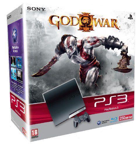  Console PS3 Slim 250 Go + God Of War III