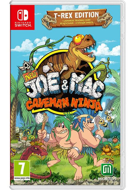 New Joe and Mac : Caveman Ninja - T Rex Edition