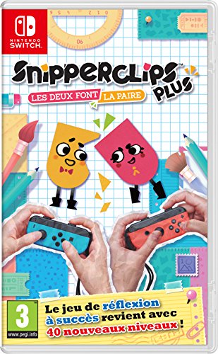 Snipperclips Plus : Les Deux Font la Paire !