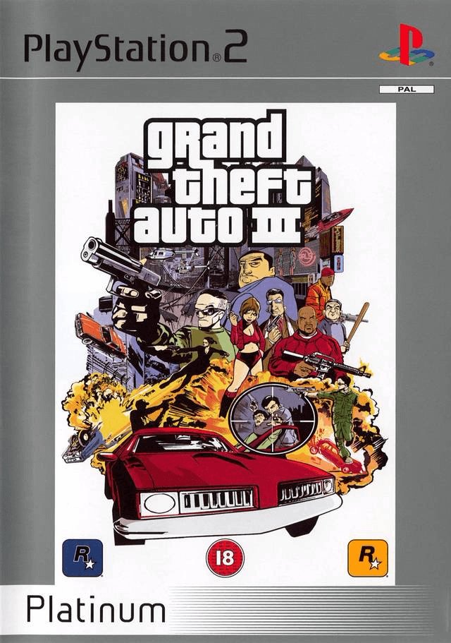 Grand Theft Auto III (GTA) - Edition Platinum