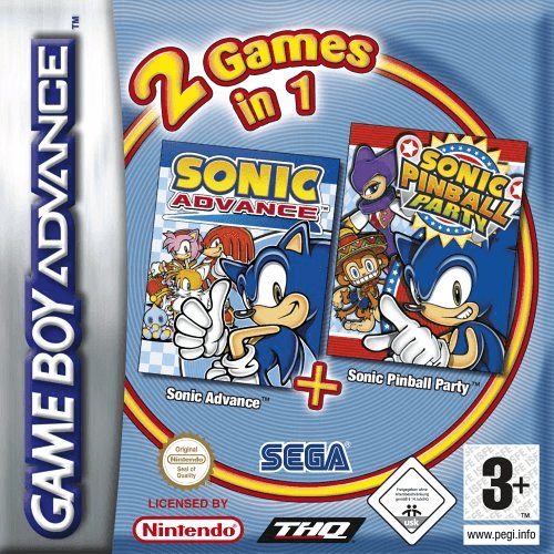 2 Games in 1: Sonic Advance + Sonic Pinball Party