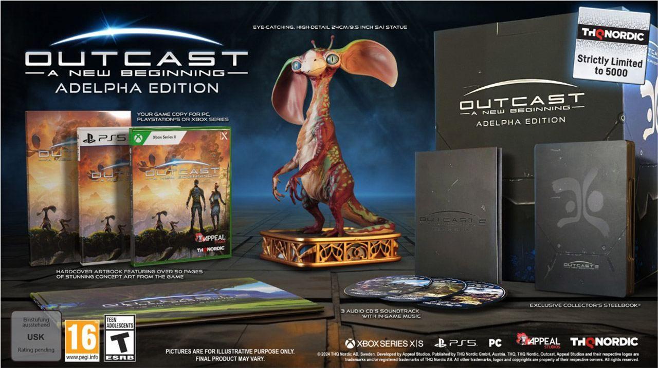 Outcast A New Beginning - Adelpha Edition
