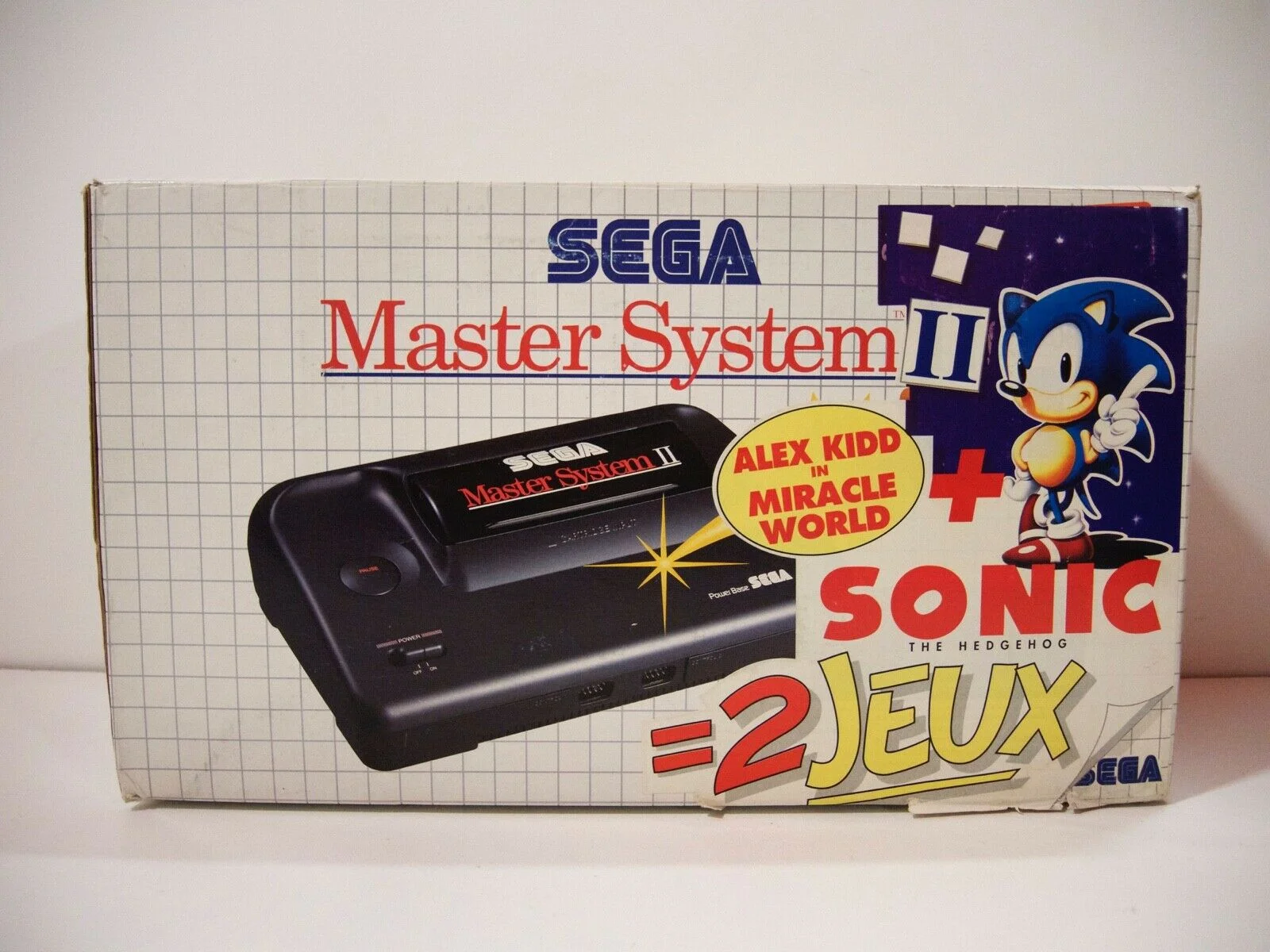 Console Master Sytem 2 - Pack 2 jeux Alex Kidd intégré + Sonic