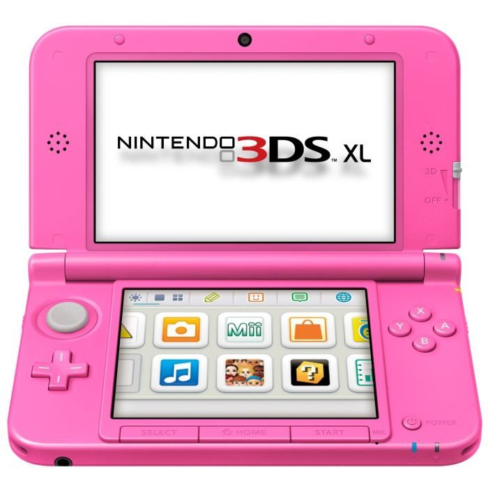 Console Nintendo 3DS XL - couleur rose