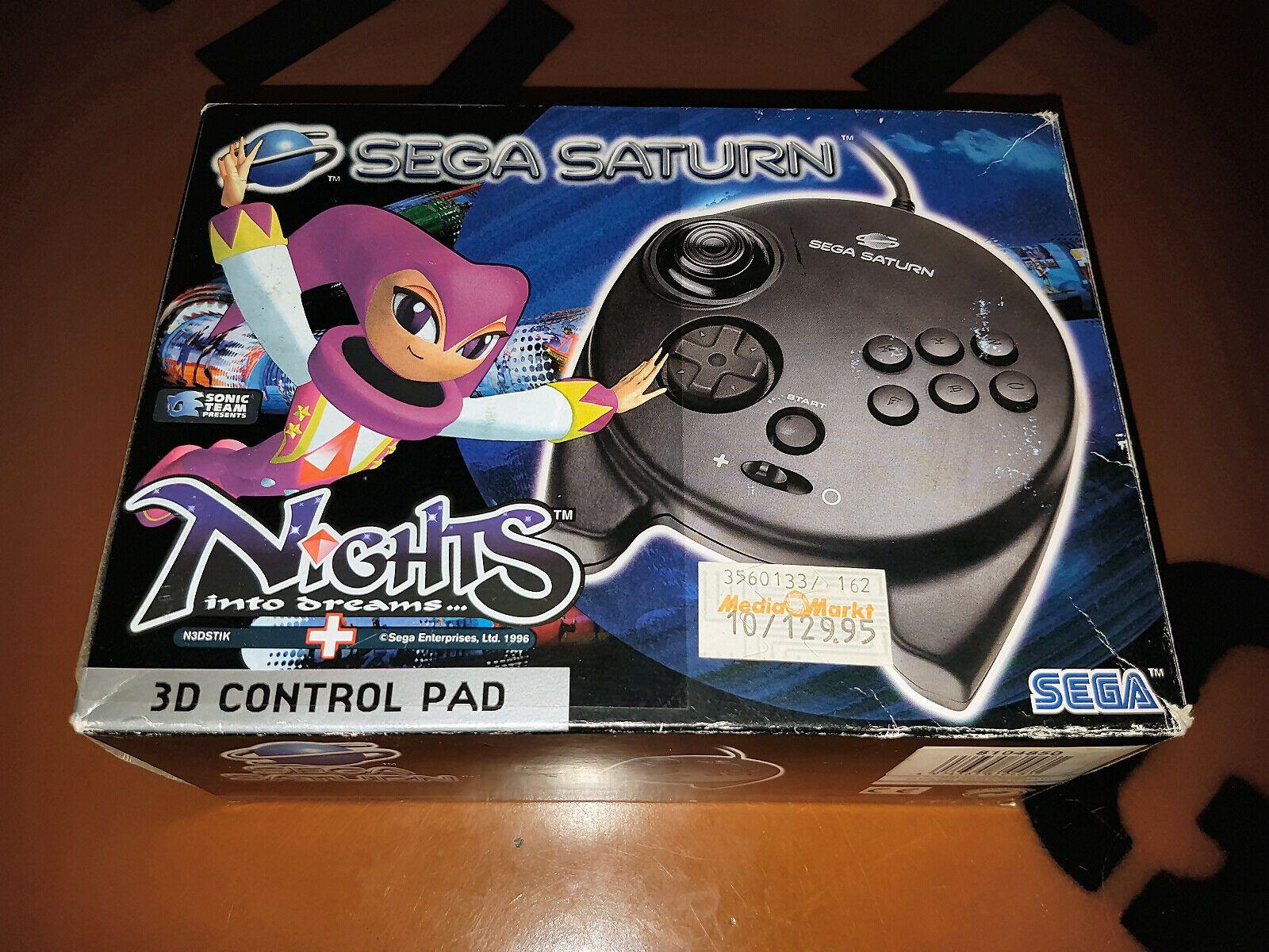 Manette Saturn 3D Control Pad + Nights into Dreams