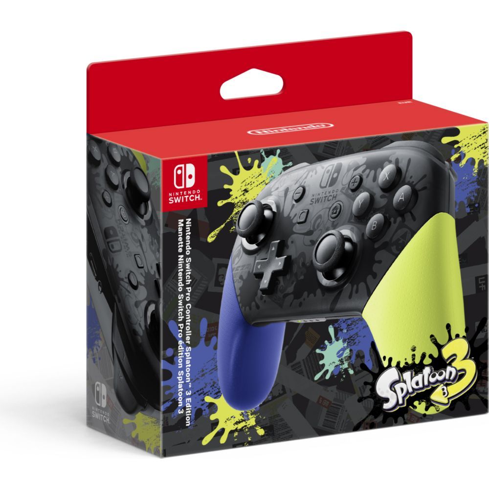 Manette Switch Pro - Edition Splatoon 3