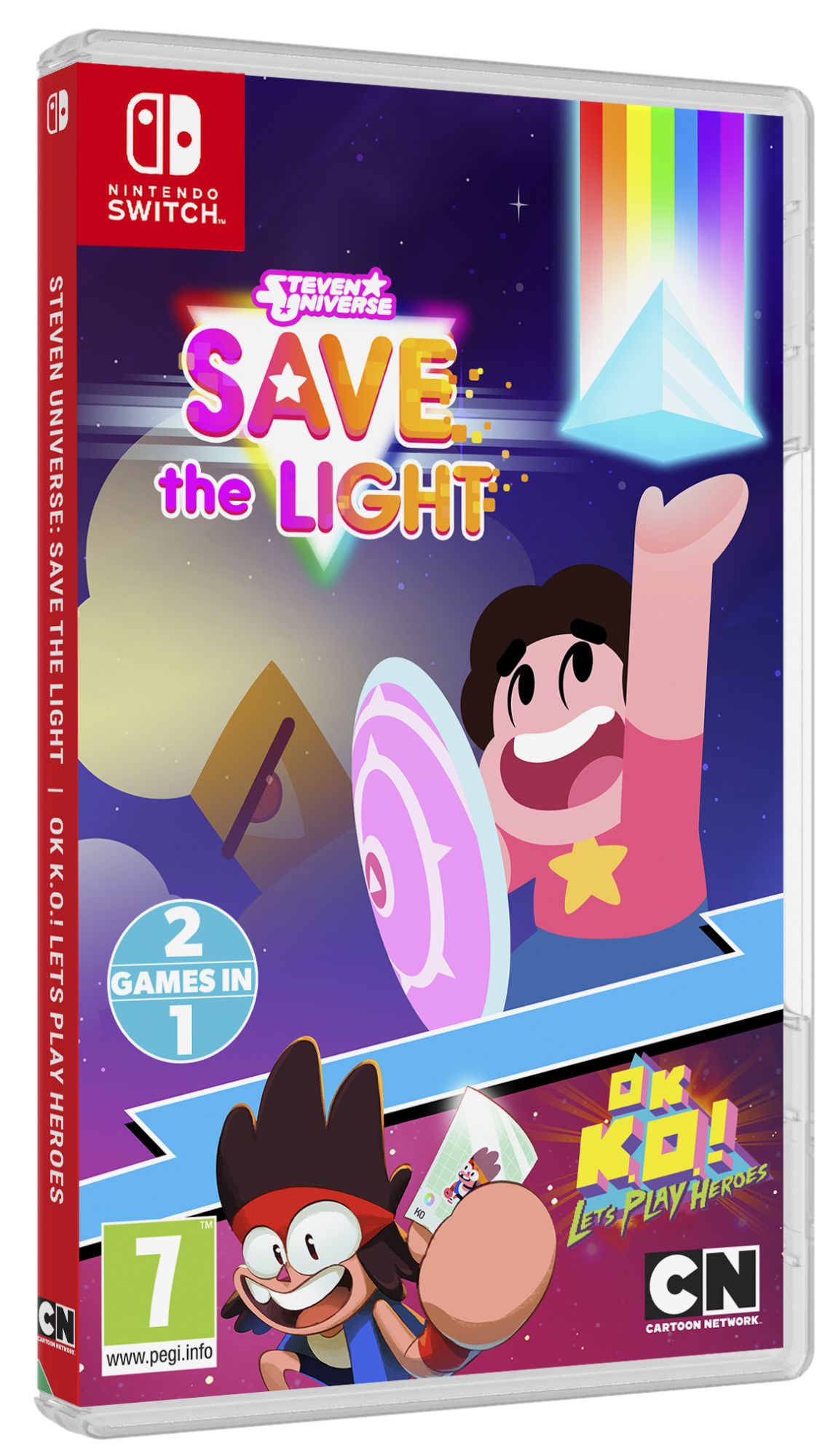 Steven Universe: Save the Light / OK K.O.! Let's Play Heroes - 2 Games in 1