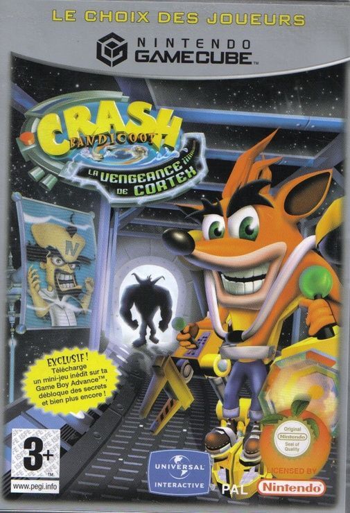 Crash Bandicoot : La vengeance du cortex - Le choix des joueurs
