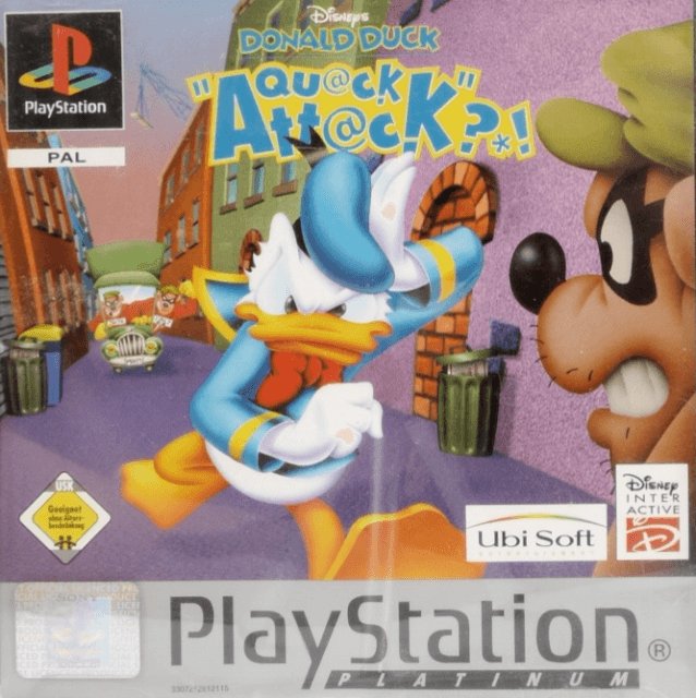 Disneys Donald Duck: Quack Attack - Platinum