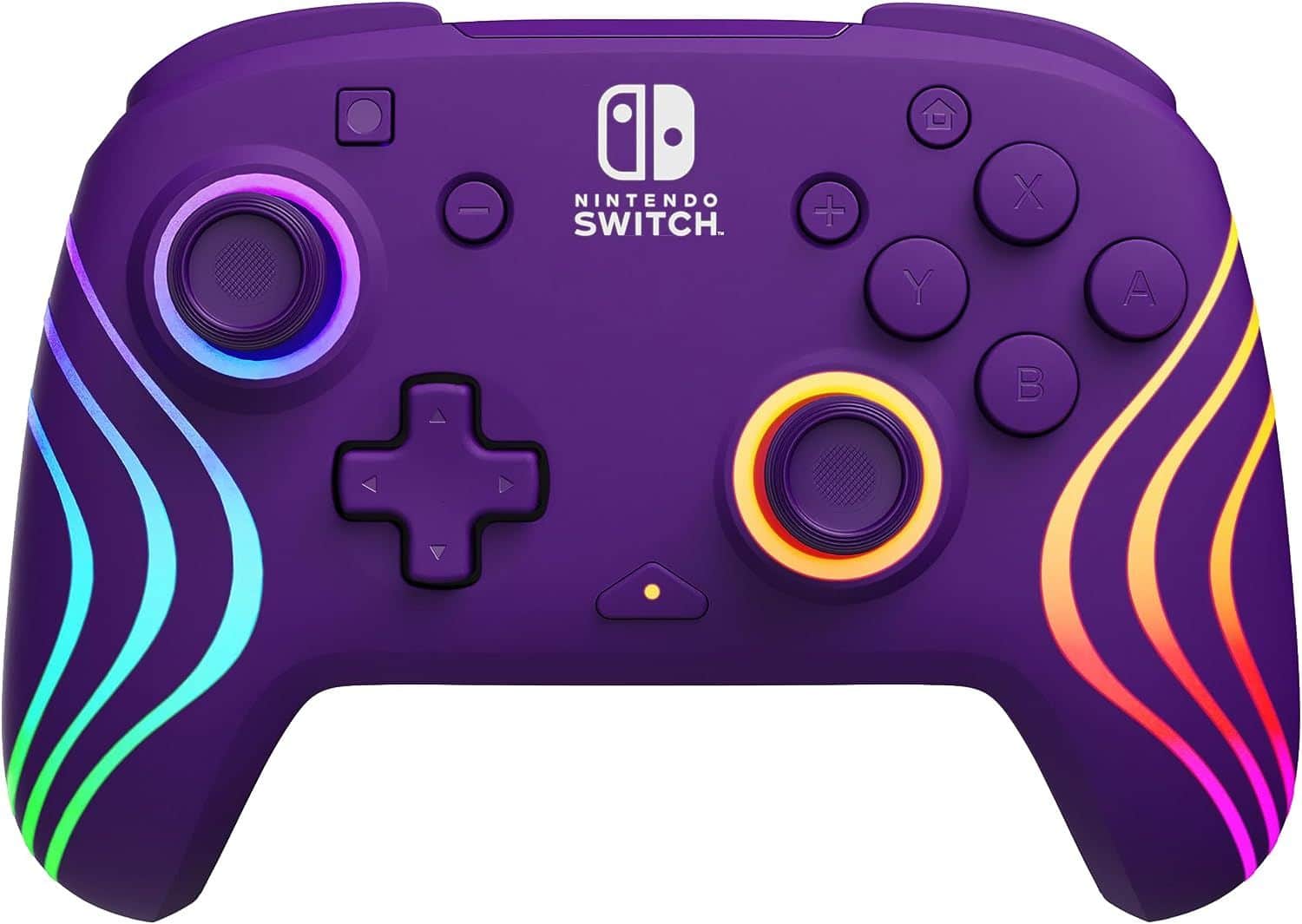 Manette sans fil Nintendo Switch - Official Afterglow Wave Purple