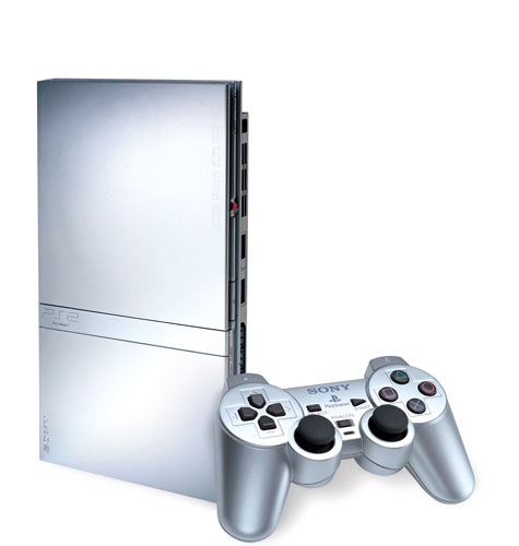 Console PS2 Slim - couleur silver
