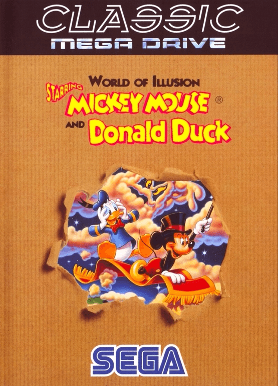 World of Illusion Starring Mickey Mouse & Donald Duck ( classic MegaDrive)