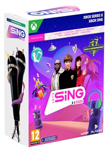 Let's Sing 2025 + 2 microphones
