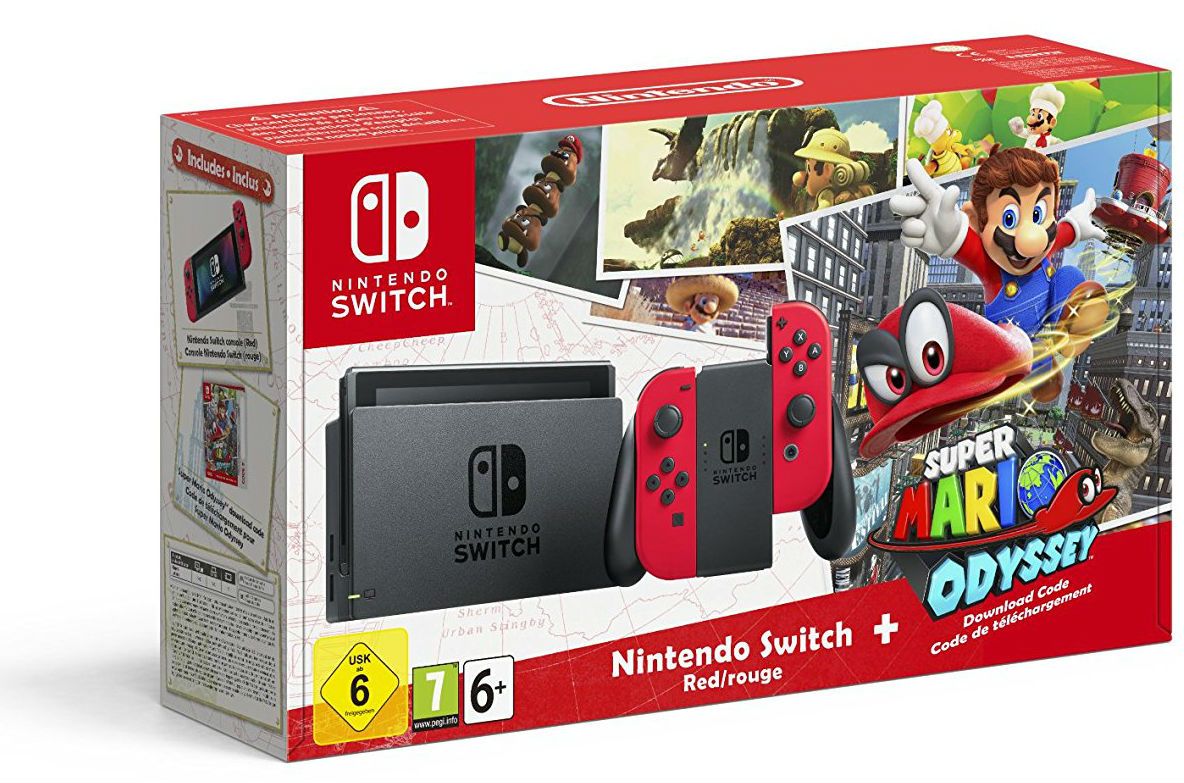 Console Nintendo Switch  + Super Mario Odyssey