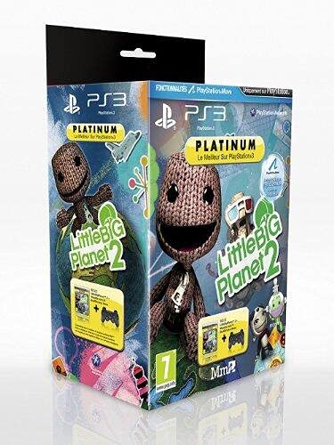 Manette PS3 Dual Shock 3 + Little Big Planet 2 - Platinum