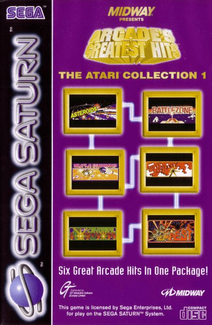 Midway Presents Arcade's Greatest Hits: The Atari Collection 1