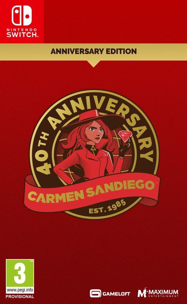Carmen Sandiego - 40th Anniversary Edition Nintendo Switch