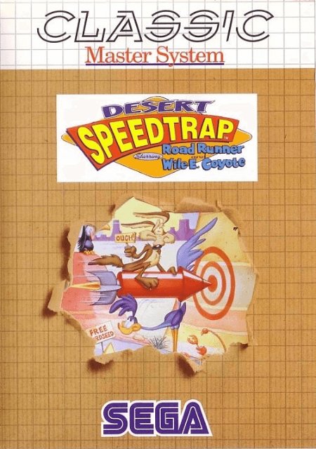 Desert Speedtrap Starring Road Runner and Wile E. Coyote