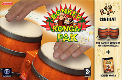 Donkey Konga Pak + Bongos