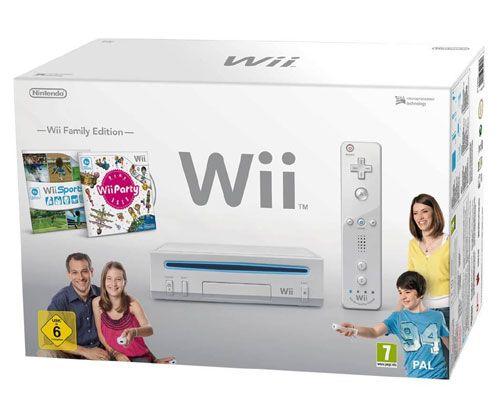 Console Wii Family Edition : Wii Sports + Wii Party