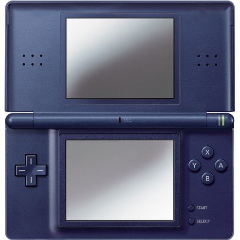Console Nintendo DS Lite - coute bleu marine