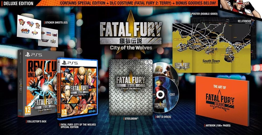 Fatal Fury City of the Wolves - Deluxe Edition