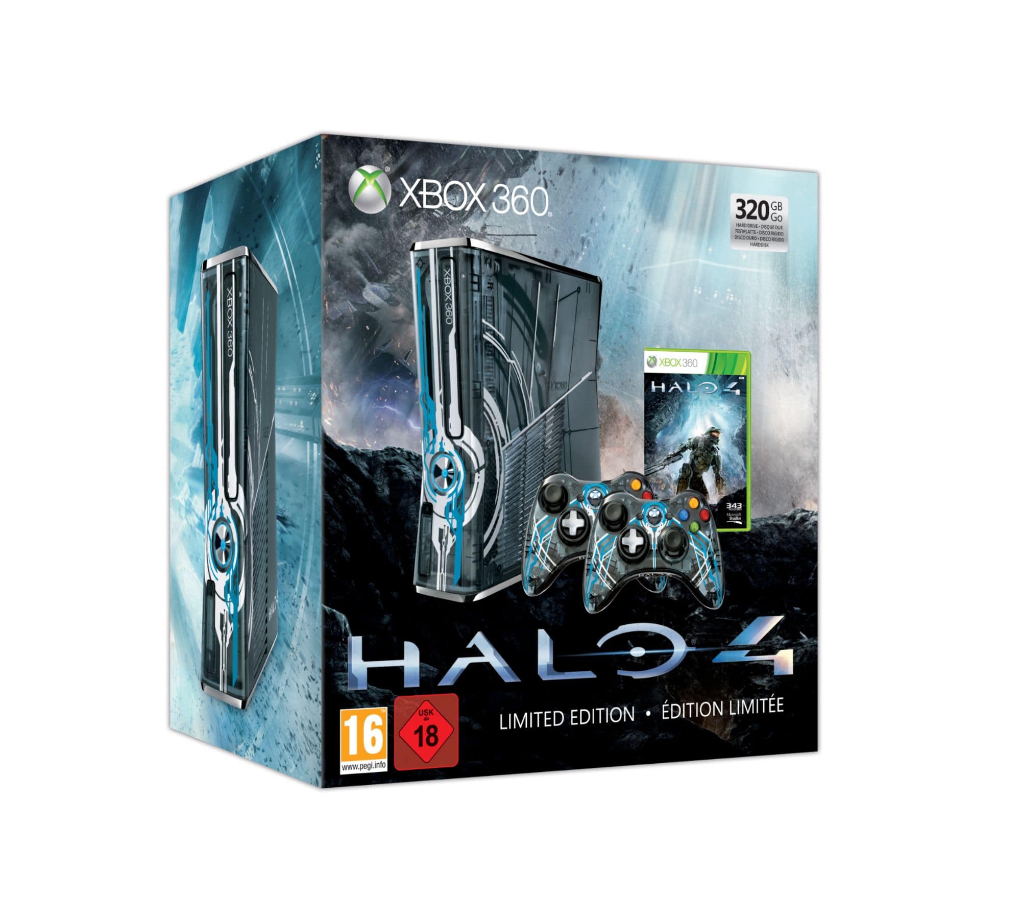 Console Xbox 360 - Edition Halo 4