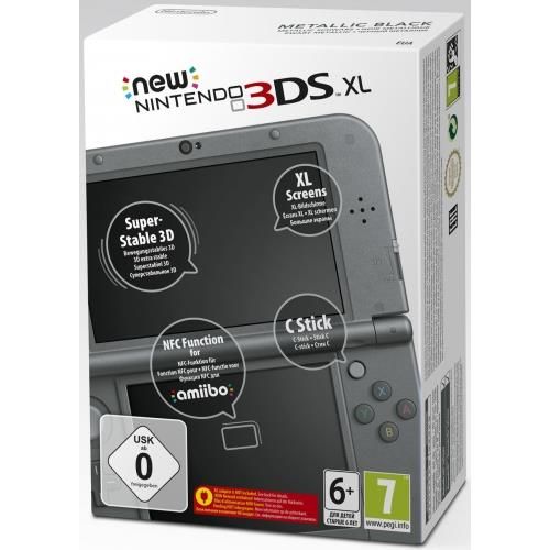 Console New Nintendo 3DS XL - métallique noir