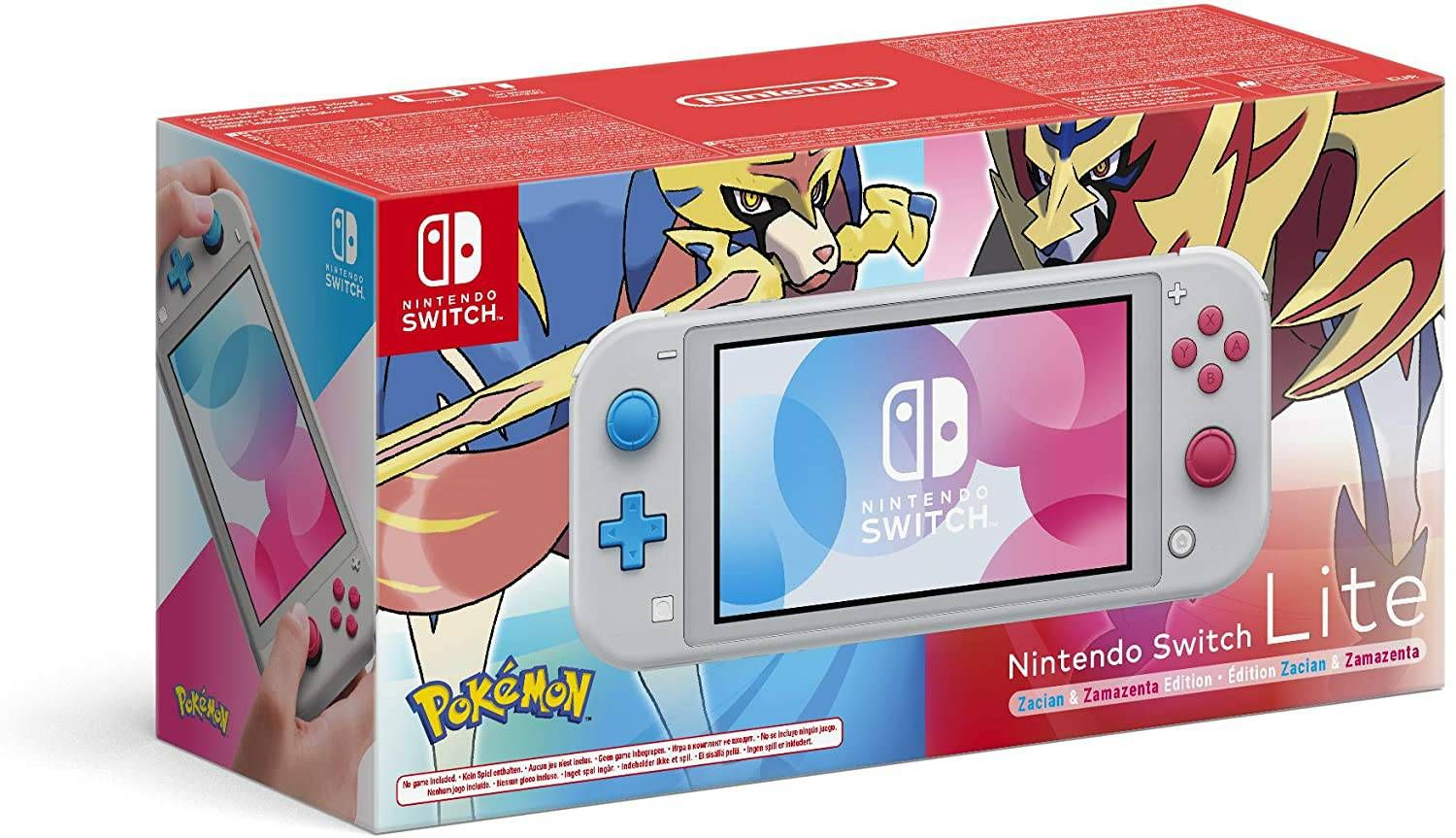 Console Nintendo Switch Lite - Édition Zacian & Zamazenta