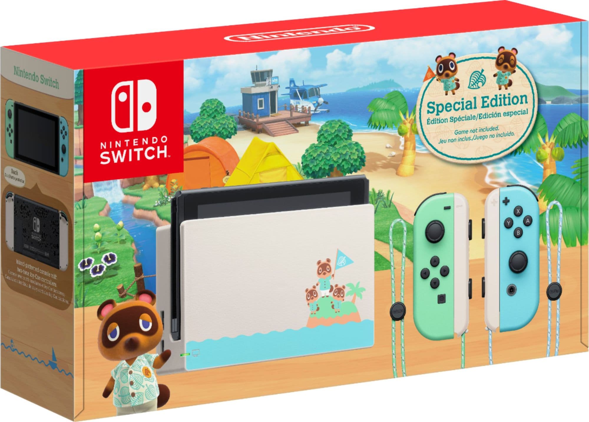 Console Switch - Edition Animal Crossing New Horizons 32 GB