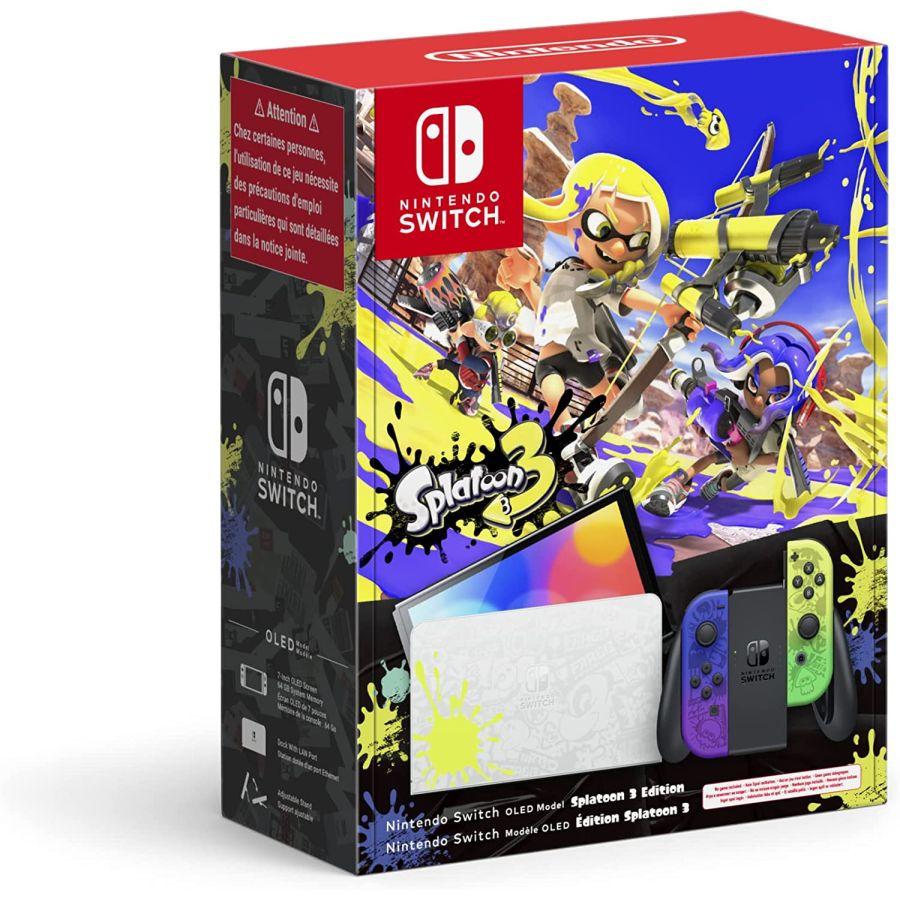 Console Nintendo Switch - Modèle Oled Splatoon 3