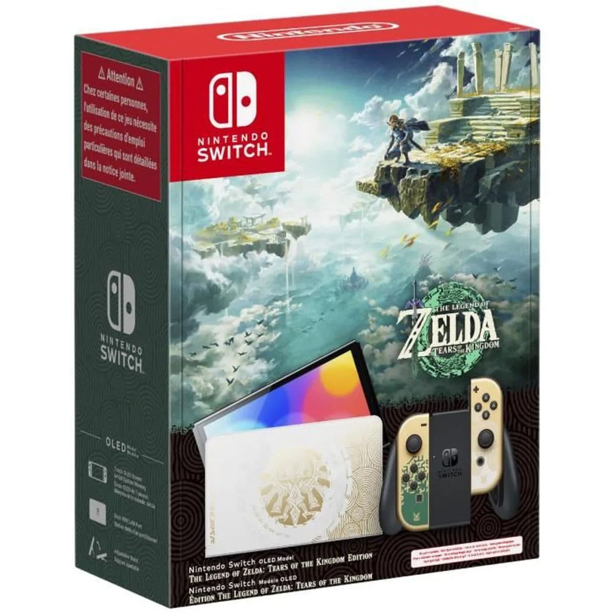 Console Nintendo Switch OLED - Edition The Legend of Zelda : Tears of The Kingdom