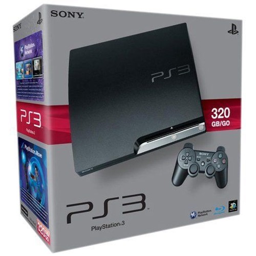 Console PS3 320 Go - couleur noire 